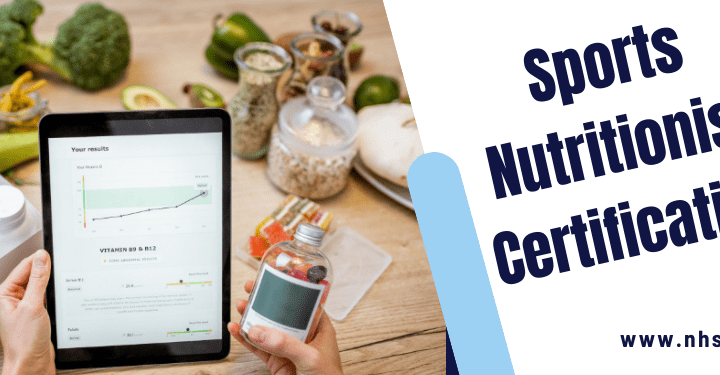 Accredited sports nutrition certification