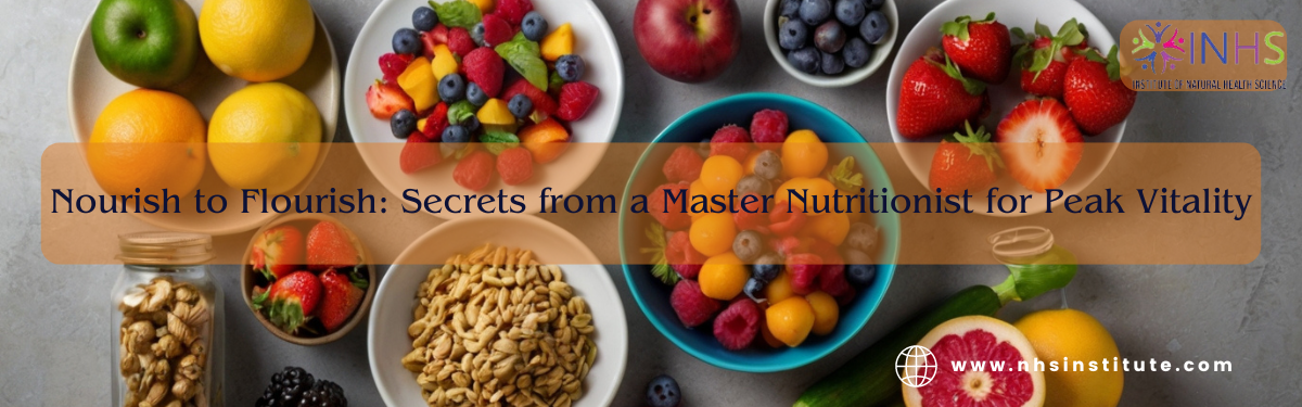 Nourish to Flourish: Secrets from a Master Nutritionist for Peak Vitality